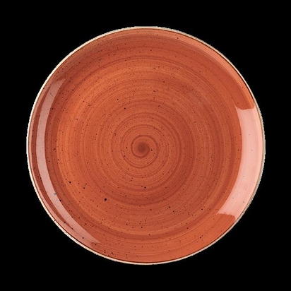 288mm Stonecast Orange kupeetaldrik