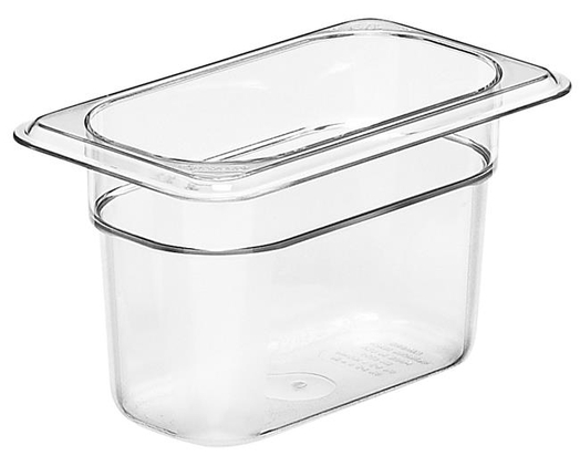 1.4L Polükarbonaadist konteiner Camwear® GN1/9, Cambro, 1,4 L H 150 mm, GN1/9, 108x176x150mm