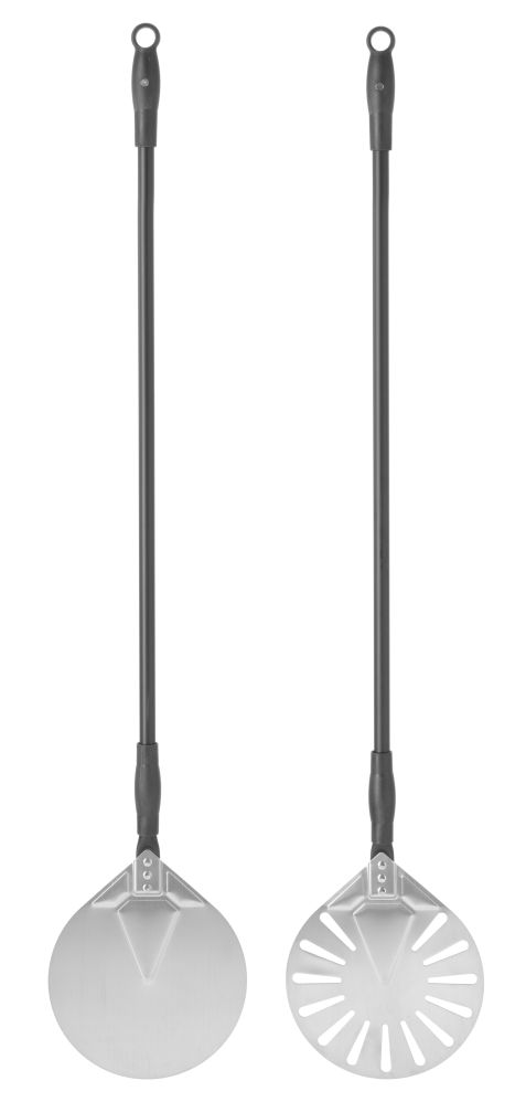 230x1200mm Töötav pitsa kühvel perforeeritud, - Pilt 2