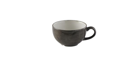 227ml Stonecast Patina Iron Black cappuccino tass