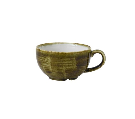 227ml Stonecast Plume Green cappuccino tass