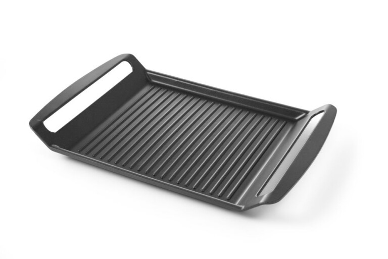 390x260x35mm Induktsioonalus reljeefne Titanium Professional