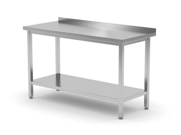 1900x700x850mm Wall table with Riiul - twisted