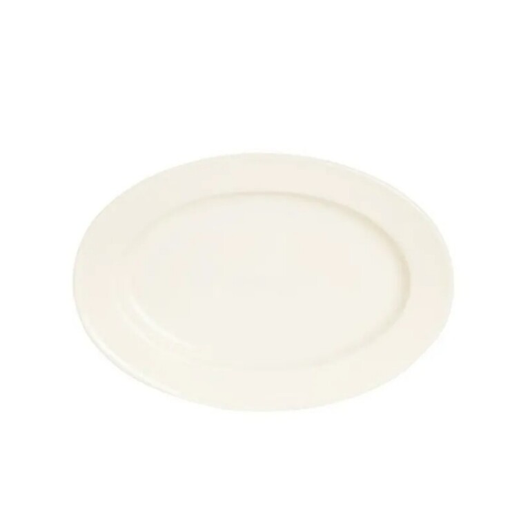 34x24cm Crema ovaalne taldrik