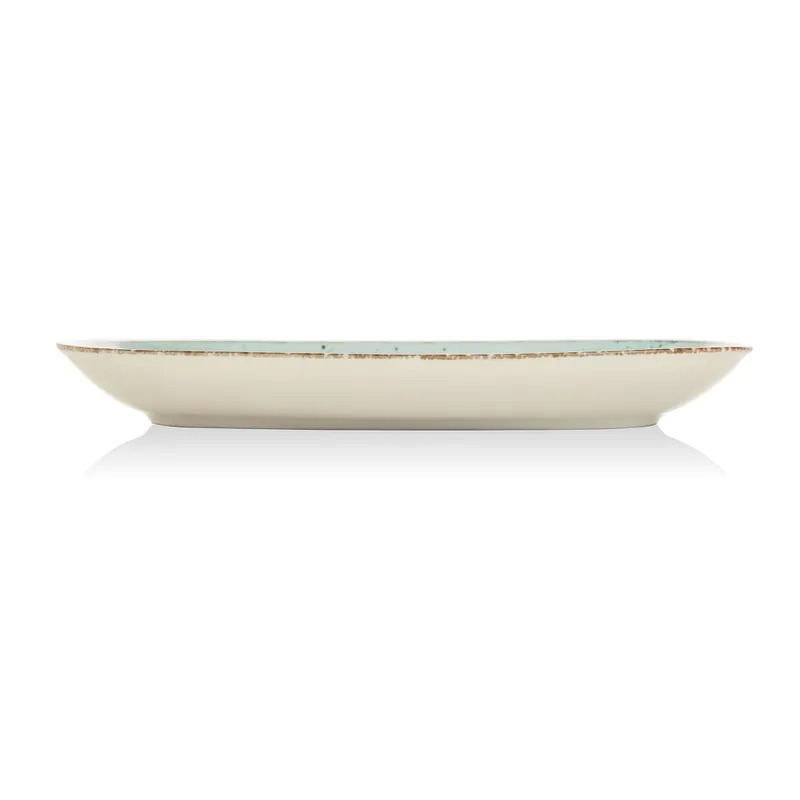 260x150mm Turkuse ovaalne taldrik - Pilt 2