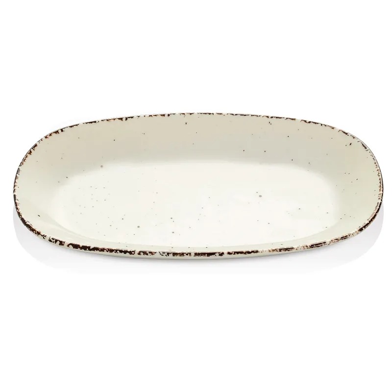 260x150mm Opaalne ovaalne taldrik