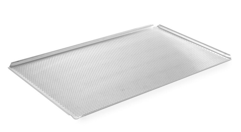 GN1/1 Perforeeritud küpsetusplaat - 4 äärist 530x325x(H)10mm
