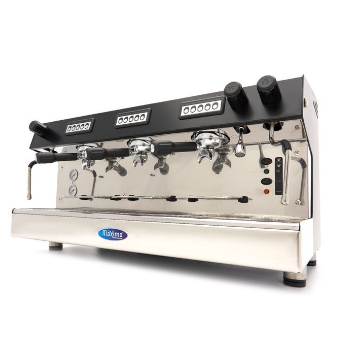 Espressomasin - 3 Kolvi - 540 Tassi Tunnis