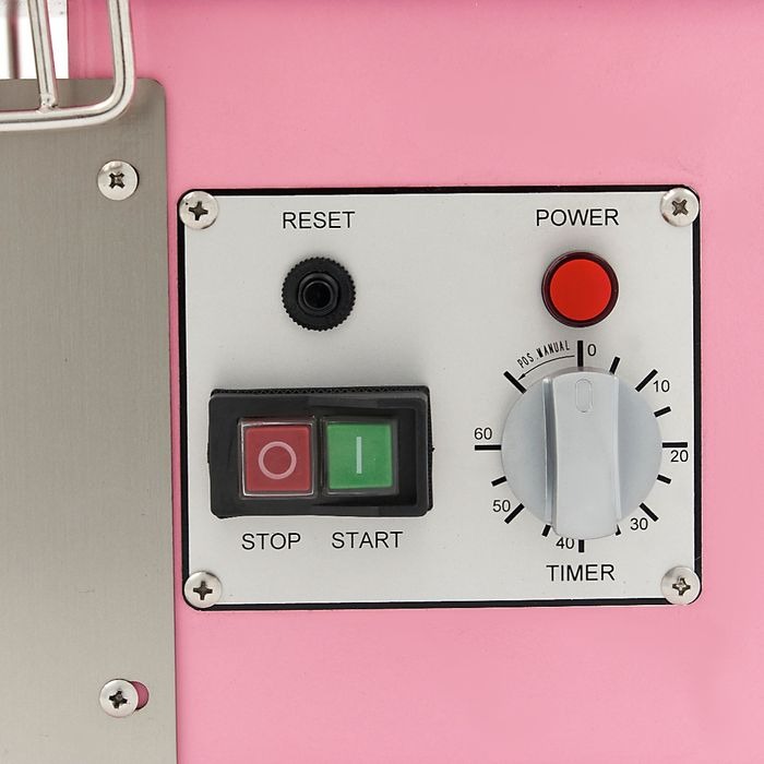 Dough Mixer - 8L - 4,5kg Dough - Pink - Pilt 8