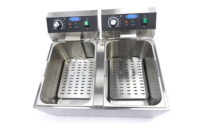 2x11L Fritüür topeltkorviga / Deep Fryer - Pilt 5