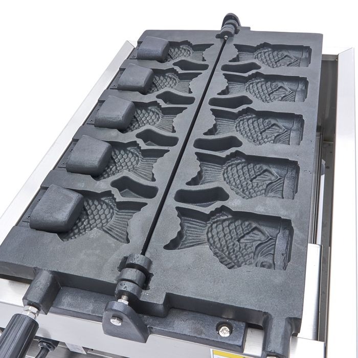 Vahvlimasin - 5 Taiyaki/tokyaku / kala kuju - Pilt 6