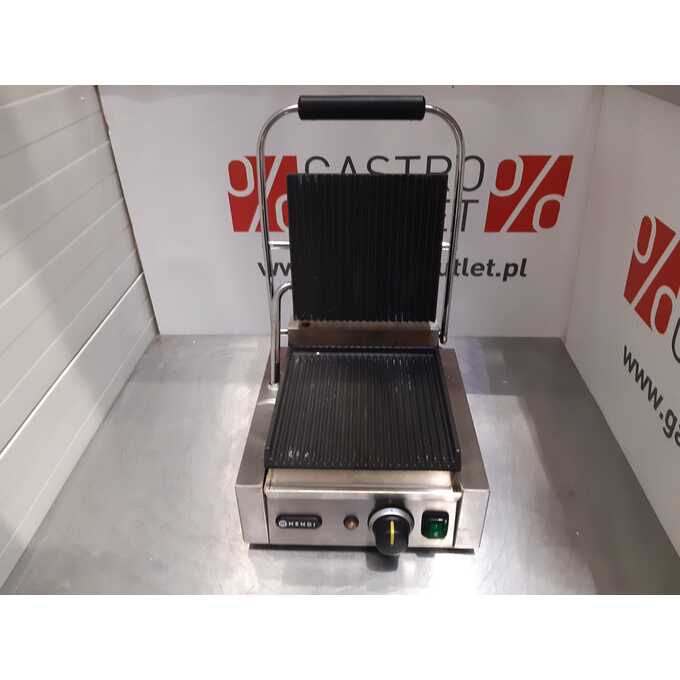 Kontaktgrill - ühepoolne ülemine ja alumine sooneline, 230V/1800W, 310x370x(H)210mm - Pilt 2
