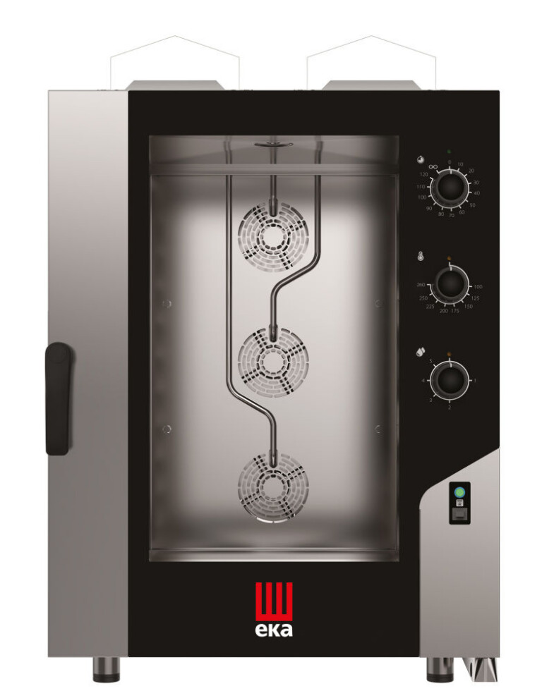 10x60x40cm Smart Bakery, – elektromehaanilise juhtimisega, gaasiahi, Tecnoeka, 18000kW, 850x1041x(H)1231mm