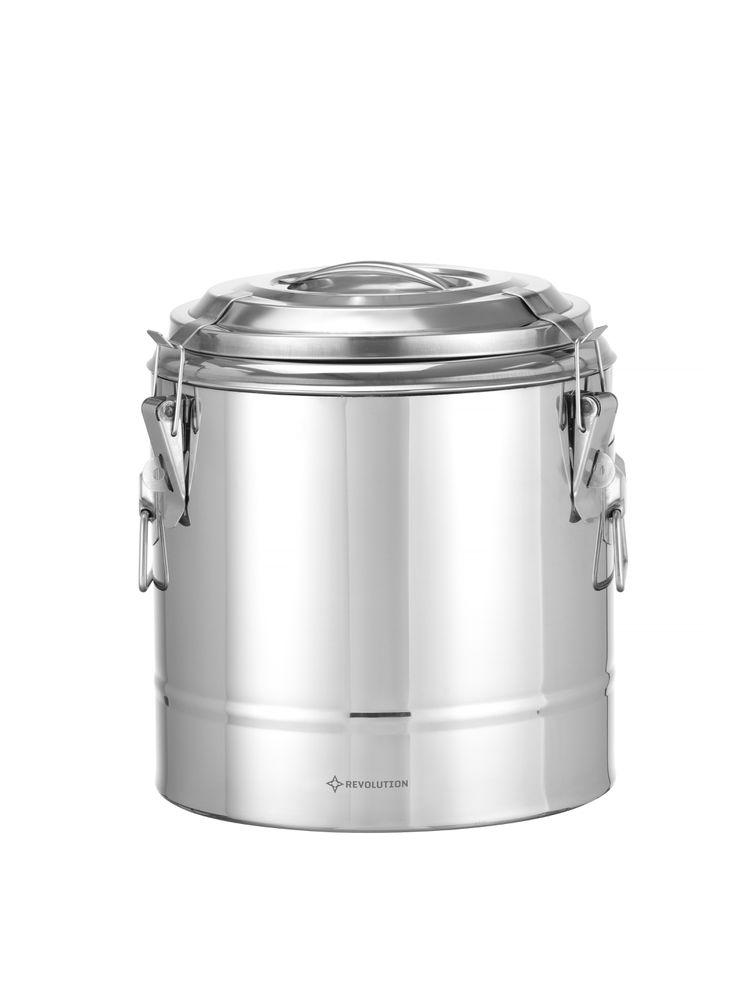Isoleeritud kaasaskantav konteiner, HENDI, Kitchen Line, 11L, Hõbedane, ⌀300x(H)345mm