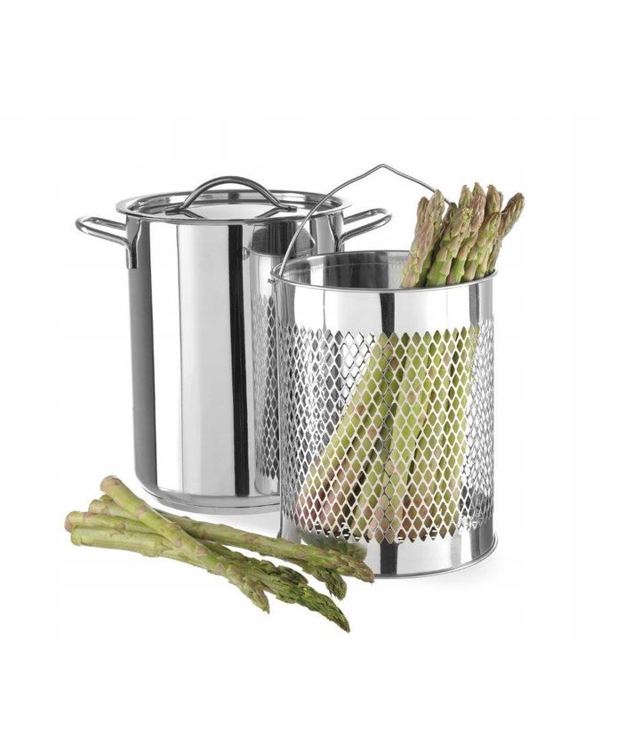 5.5L Spargli ja pasta aurutaja komplekt XL Ø162x280mm