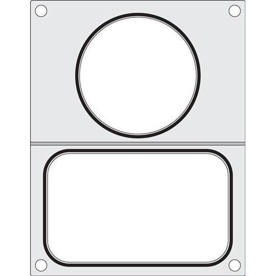 Sealer matrix CAS CDS-01  for the Kandik without division 178x113mm container fi + 115mm