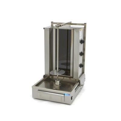 30 kg Kebabigrill 3 põletid - TM - Electric