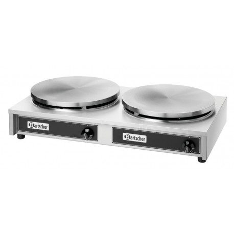 Crépe maker gas 2 plaati 400mm