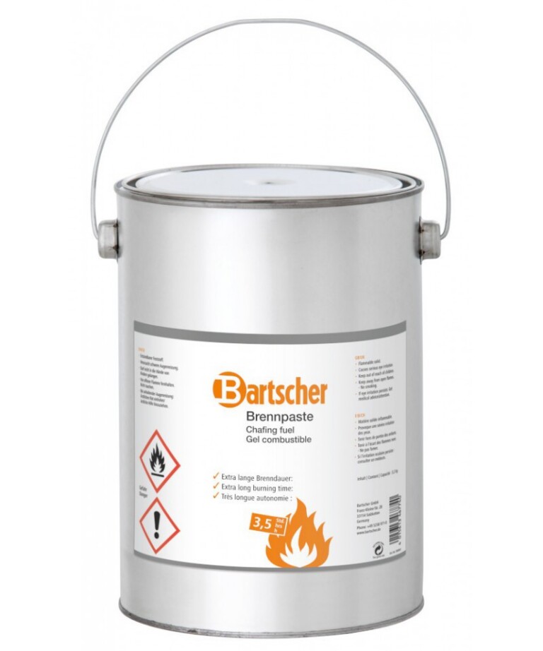 Chafing fuel Bartscher 3.2kg storcan