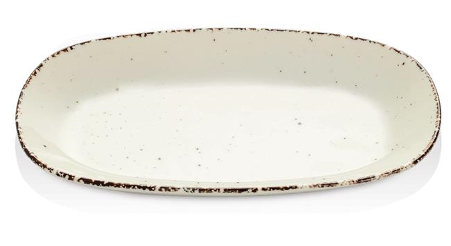 260x150mm Opaalne ovaalne taldrik - Pilt 2