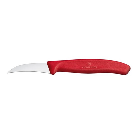 60mm Victorinox Swiss Classic Bent köögivilja nuga punane