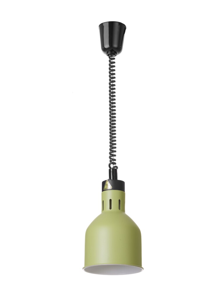 Tõstetav ja langetatav soojalamp silindriline Hendi Roheline 230V/250W ⌀175x(H)250mm