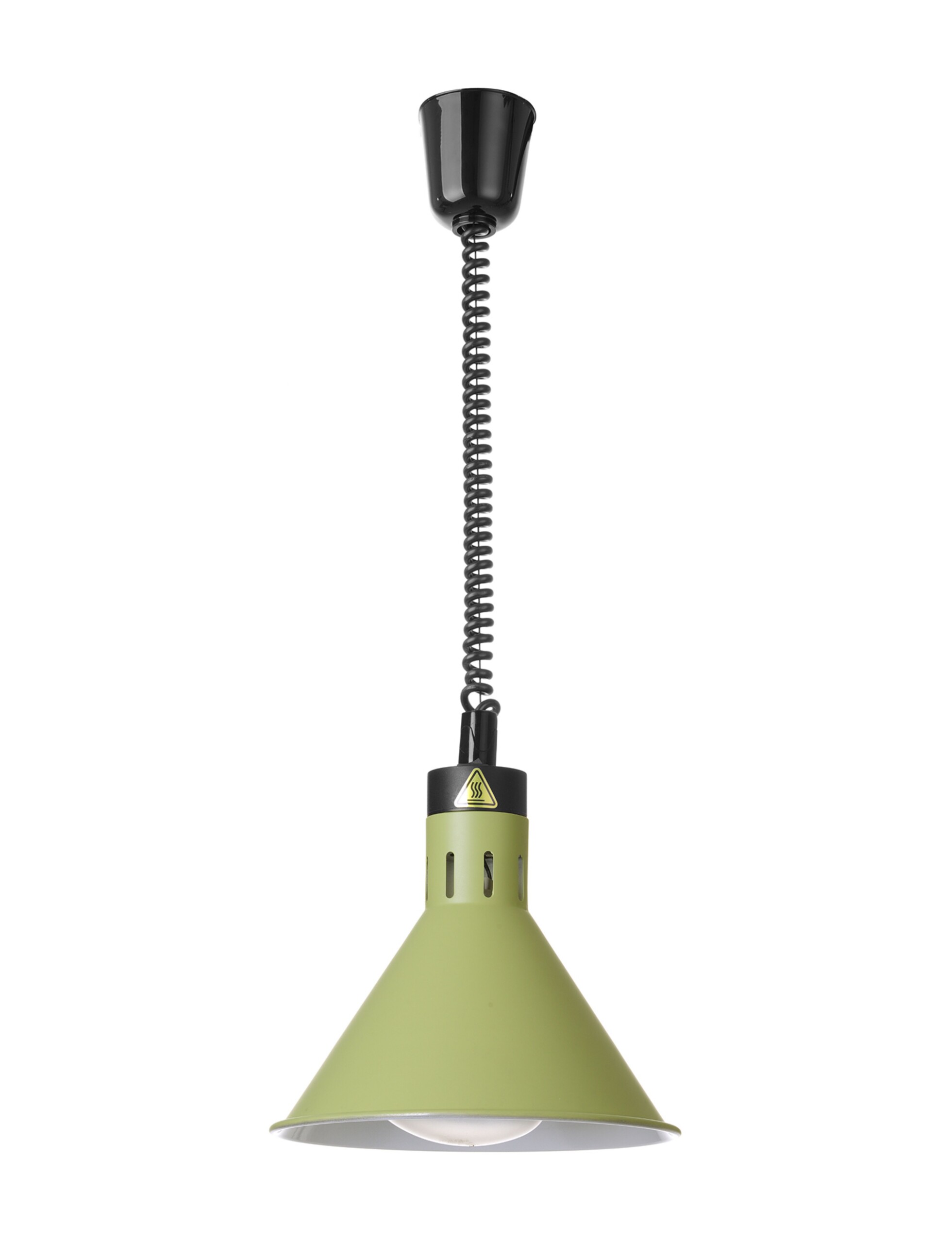 Tõstetav ja langetatav soojalamp kooniline Hendi Roheline 230V/250W ⌀275x(H)250mm