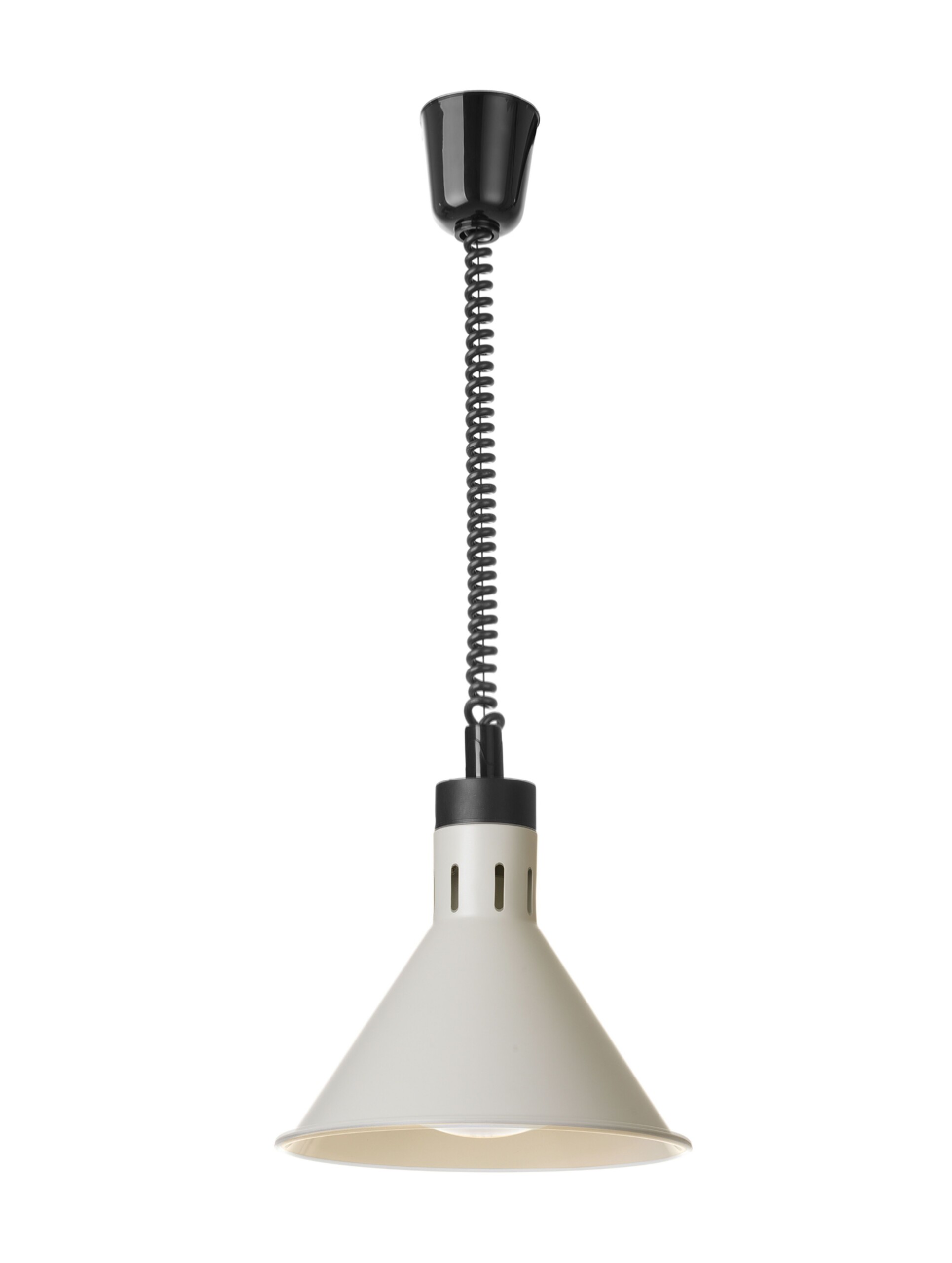 Tõstetav ja langetatav soojalamp kooniline Hendi Valge 230V/250W ⌀275x(H)250mm