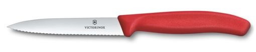 10cm Juurviljanuga hambulise teraga, Victorinox, Punane, (L)212mm